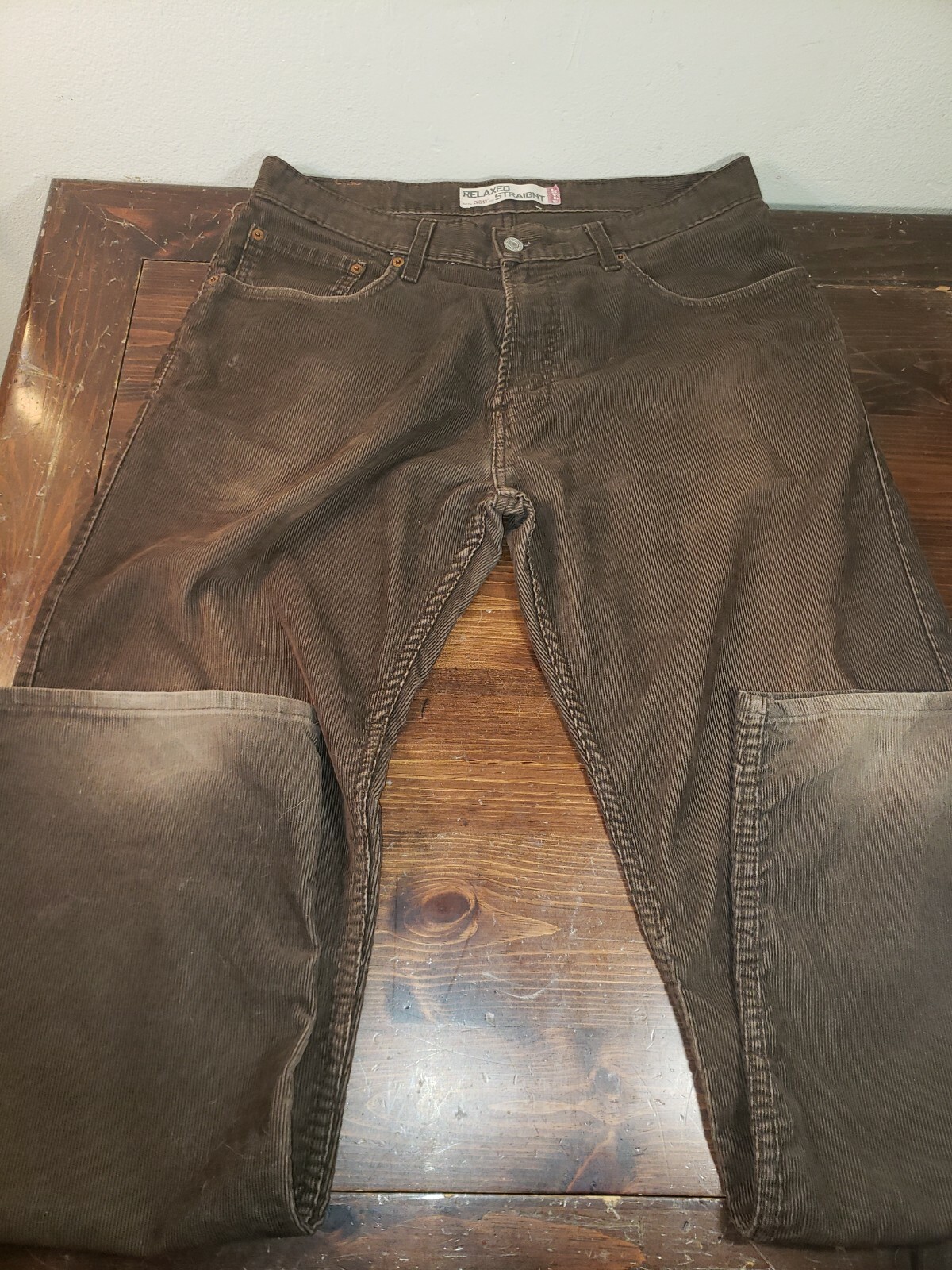 LEVI'S 559 Corduroy Jeans Mens Relaxed 