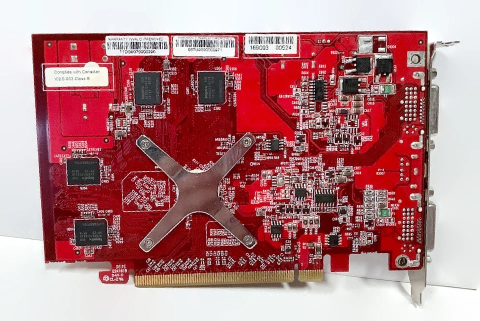 VisionTek 400112 ATI Radeon X1600 PRO PCIe 512MB DDR2 VGA Video Graphics Card - Image 2 of 4
