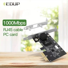 EDUP PCI-E Gigabit Network Adapter Compatible 2K/XP/Win 7/Win 8/Win 10 ethernet