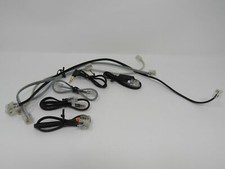 Standard Assorted Phone Cords Cables RJ-11 Lot of 9