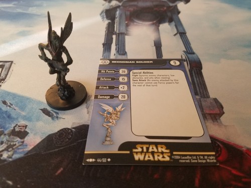 Star Wars Miniatures Clone Strike 44 Geonosian Soldier