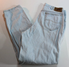 LEE Genuine Jeans Vintage USA Union Made Size 36 x 33 Light Wash Tag 36x 34