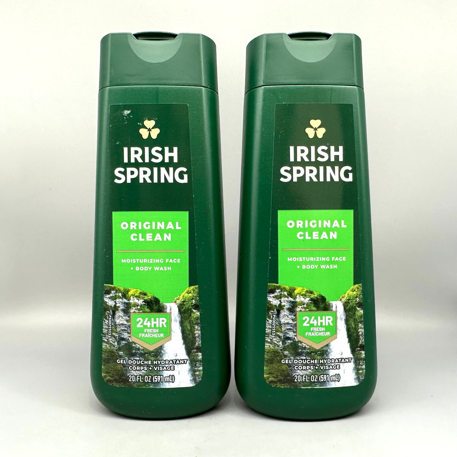 Irish Spring Original Clean Moisturizing Body Wash 20 oz x 2 PACK