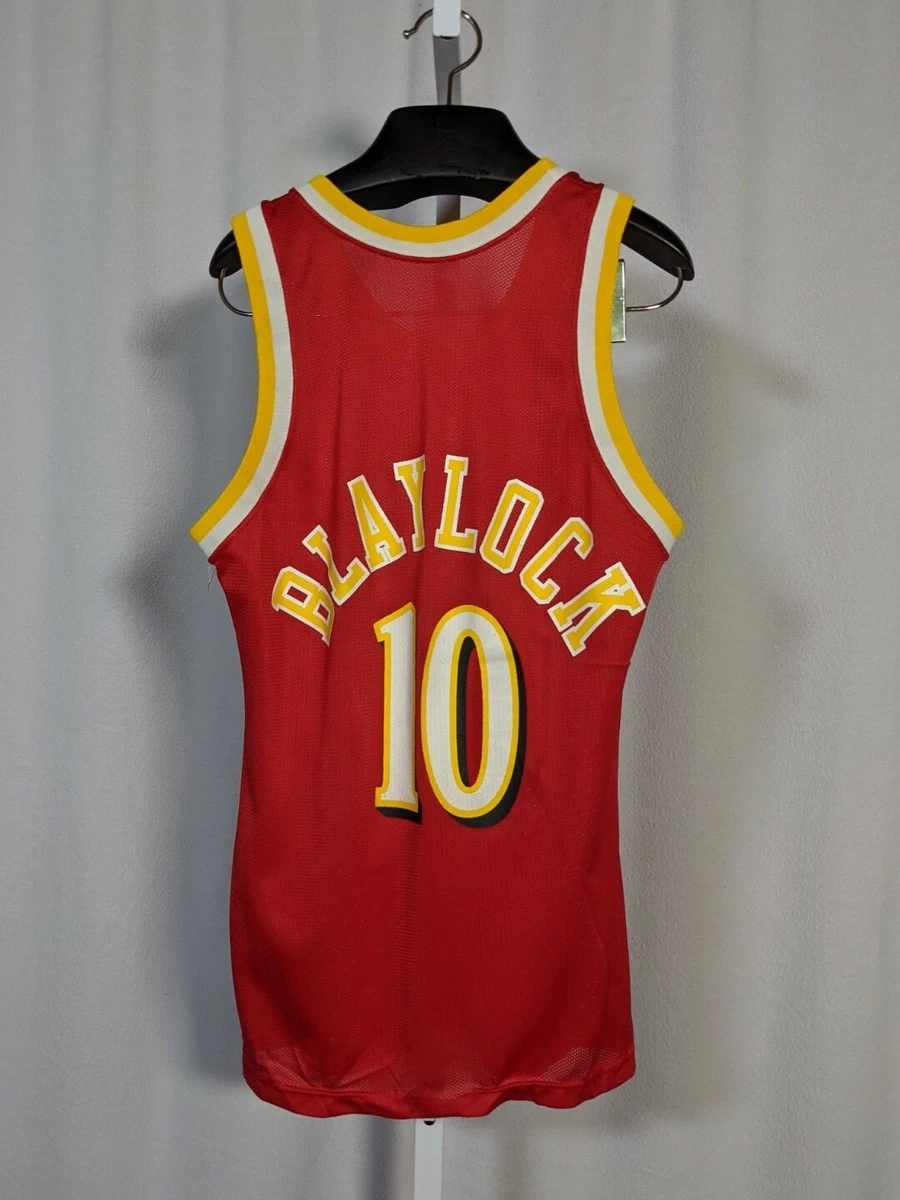 Mookie Blaylock 92-93 Atlanta Hawks Champion Jersey Size 36 XS USA