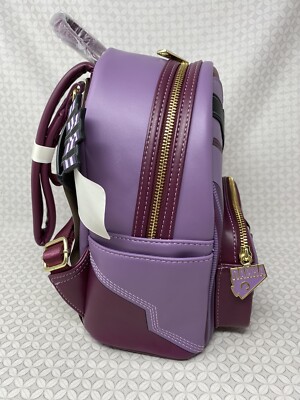 Loungefly Hawkeye Kate Bishop Cosplay Mini Backpack purple  display picture 3