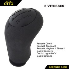 Schaltknauf Schwarz für Clio 3 Kangoo 8200208091 8200208090