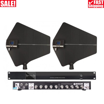 450MHz-950MHz Antenna Distribution System 10-Way Antenna Splitter & Antennas