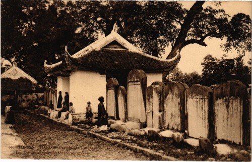 Carte Postale Ancienne CPA AK Saigon Porte De Pagode Vietnam Indochine (1439852)