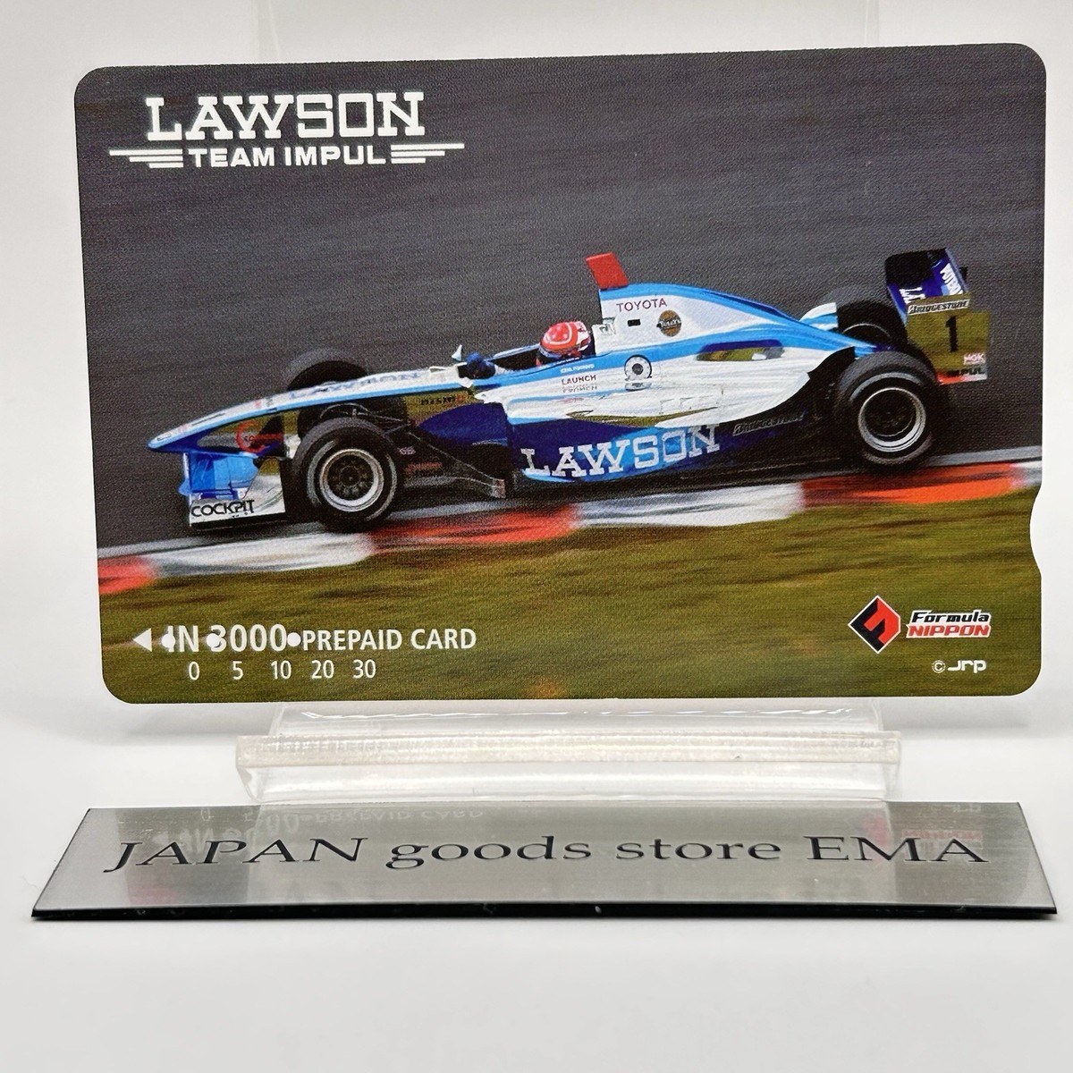 Formula NIPPON Lawson Collaboration Team Impulse Prepaid QUO Card