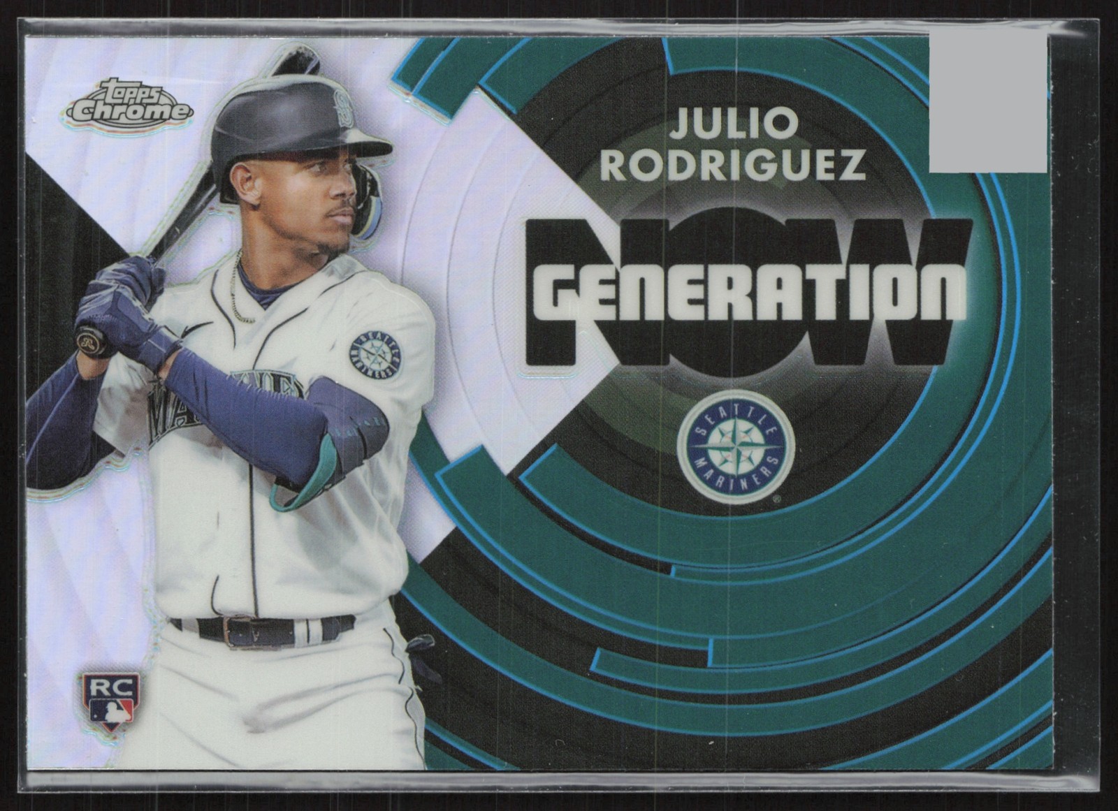 2022 Topps Chrome Update Julio Rodriguez Generation Now #GNC-24 RC Seattle