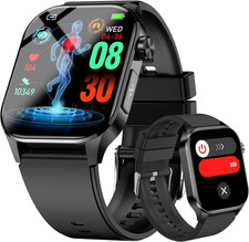 Advanced Health Smartwatch for Women Men with Real-Time Monitoring of Heart Rate