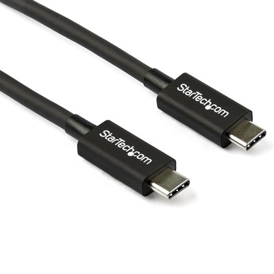 StarTech.com 0,8 m 2,7 ft. Thunderbolt 3-auf-Thunderbolt 3-Kabel   40 Gbit/s-Stecker Ma
