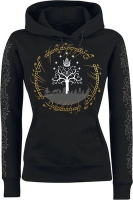 Der Herr der Ringe Kapuzenpullover Damen Journey schwarz