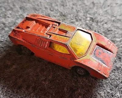 Vintage 1973 MATCHBOX SUPERFAST No27 LAMBORGHINI MADE IN ENGLAND