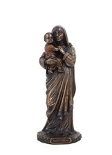 Mother Teresa Bronze Resin Statue 21 Cm Catholic Decor Italfama Italy