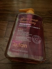 Glow Your Own Way, Clear Self Tan Gel, Darkest , 16 fl oz 473 ml 