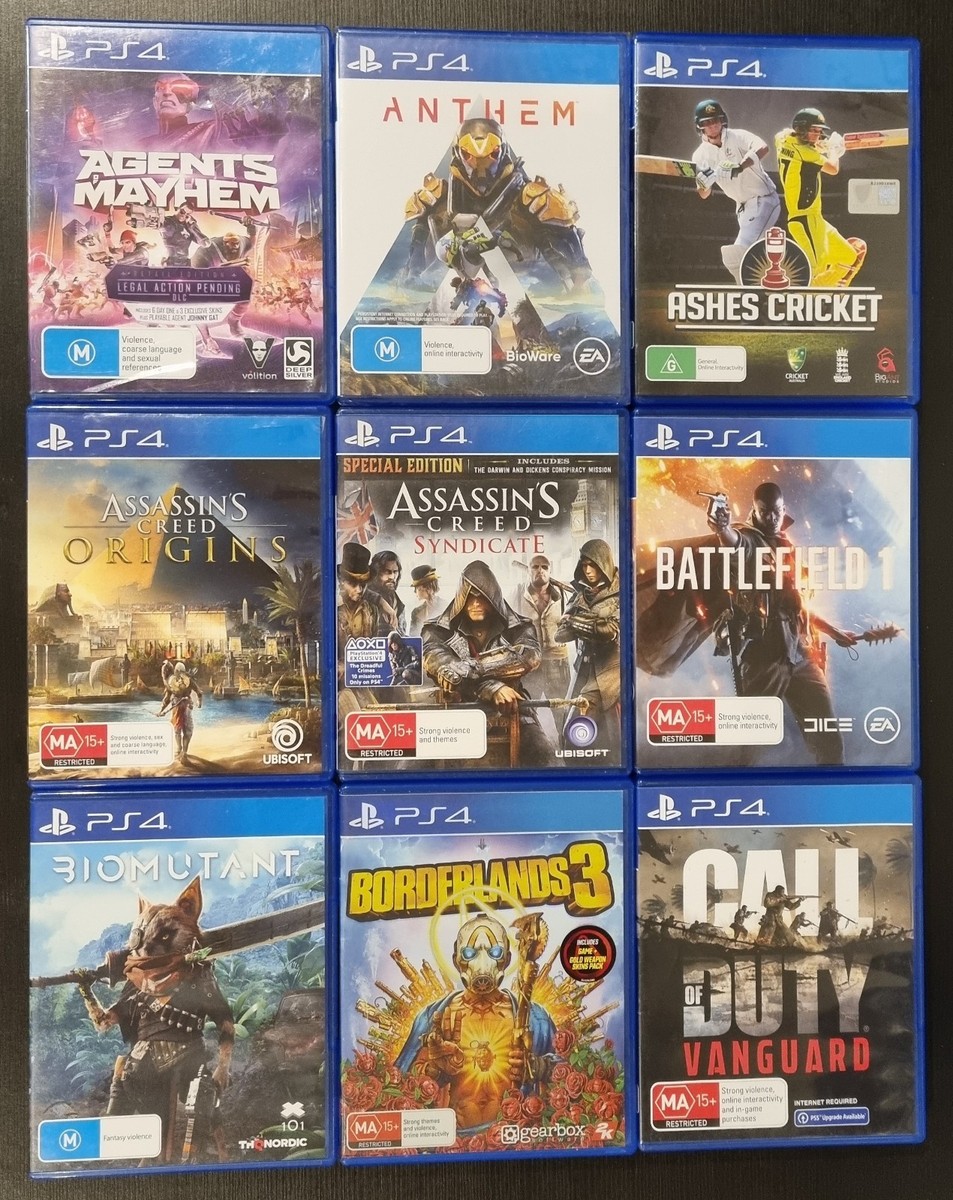Playstation games Sony PS4 Some *Select a title*
