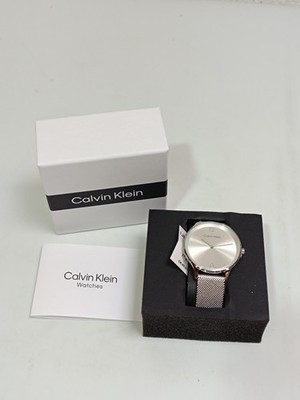 Calvin Klein Analoge Damen Quarzuhr der Timeless Mesh 38mm Kollektion    _0.13_5