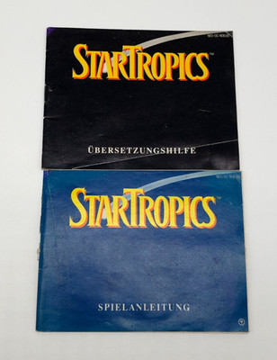 StarTropics Nintendo NES Bedienungsanleitung NOE