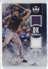 2018 Panini Diamond Kings DK Materials Holo Silver 15/99 Ryan McMahon 6h5