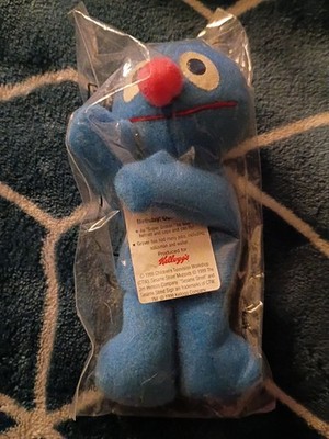 1999 Kellogg s Sesame Street Mini Beans GROVER New In Package NIP