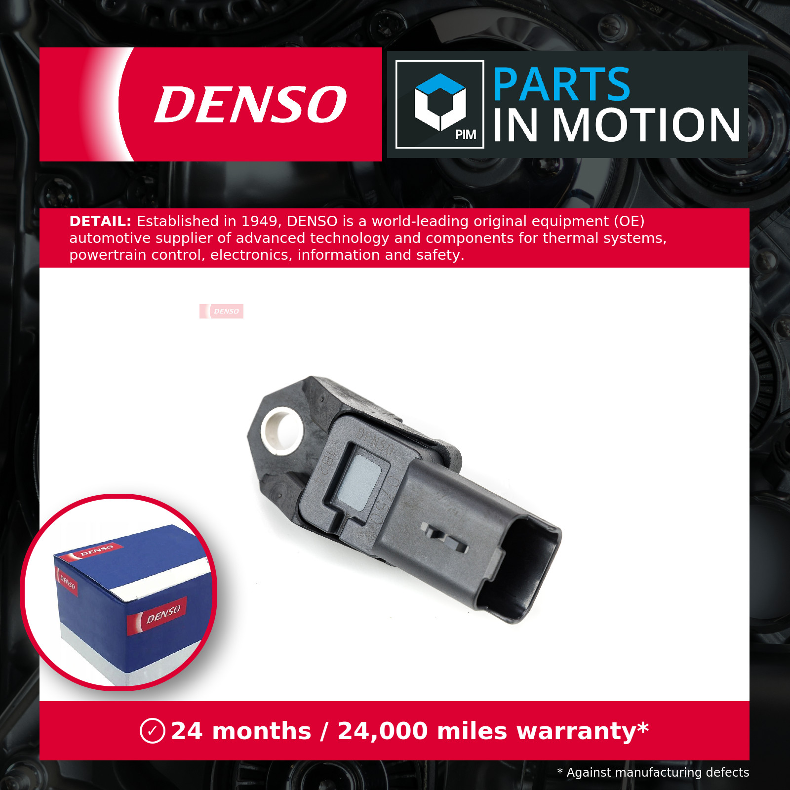 Altitude Sensor fits PEUGEOT 406 8B 2.0D 01 to 04 Atmospheric Pressure Denso New - Image 21