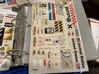 Almost Full Set Of 4 Unused G.I. Joe Defiant Space Shuttle Sticker Sheets