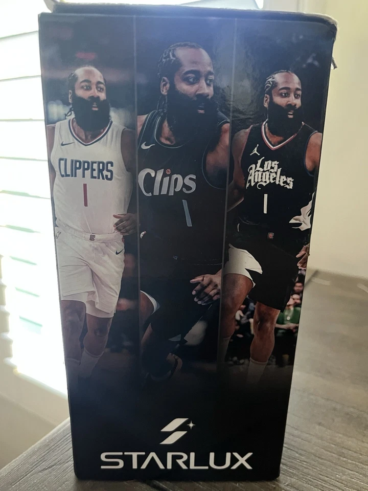 Los Angeles Cippers JAMES HARDEN BOBBLEHEAD THE BEARD 04/05/24 ¡Nuevo! Foto 3 de 4