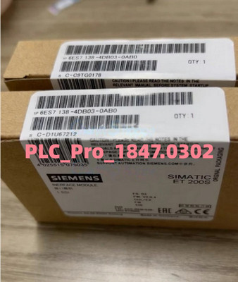 6ES7138-4DB03-0AB0 1PCS Brand New Siemens 6ES71384DB030AB0  Fast delivery