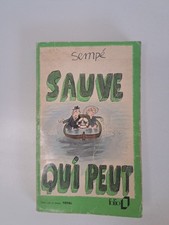 🎨 Livre ancien illustré Sempé – « Sauve qui peut » – Humour – Édition vintage