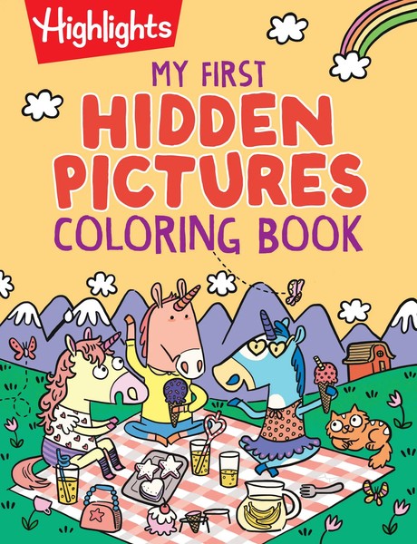 Highlights | My First Hidden Pictures Coloring Book | Taschenbuch | Englisch-image