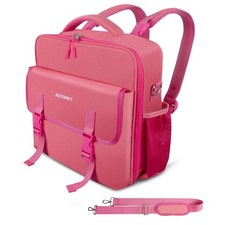 Zipper Binder 700-Sheet Capacity Multiple Pockets & Storage Organizer Detacha...