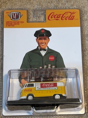 M2 Machines Coca Cola 1960 VW Delivery Van A04 20-09 Limited 2450 NEW
