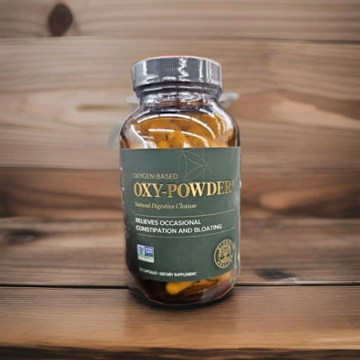 Oxy Powder Colon Cleanse & Natural Detox Pills Constipation 08/2027 Exp 120 Ct.