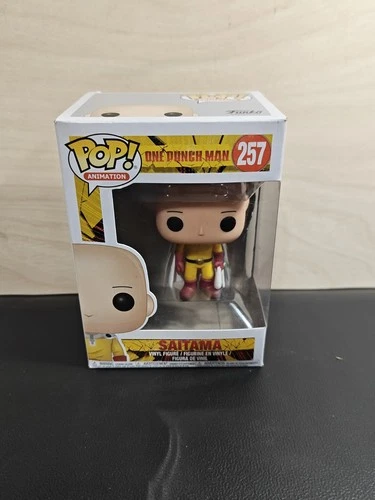 Funko Pop! Animation: One Punch Man Saitama #257 Vinyl Figure w/Protector