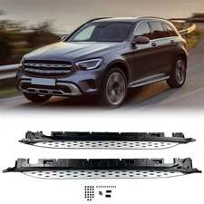 Running Board Side Step Nerf Bars For 2016-2022 Mercedes Benz GLC300 X253