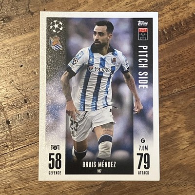Match Attax Extra 2023/24 Brais Méndez Pitch Side (Beschreibung lesen)