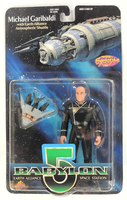 Vintage Michael Garibaldi Baylon 5 Figure Previews Exclusive WB Toys 1997 SEALED