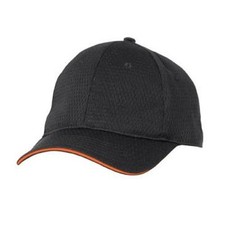 Chef Works BCCTORA Cool Vent Black/Orange Baseball Cap