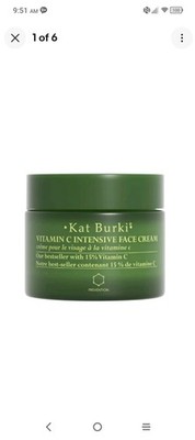 KAT BURKI Vitamin C Intensive Face Cream NEW In Box BRIGHTEN 1oz RV $80 FREESHIP