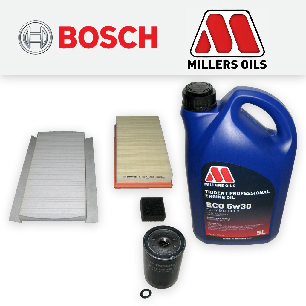 SERVICE KIT for FORD FOCUS MK1 1.6 PETROL OIL AIR CABIN FILTERS +OIL (1998-2004)