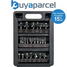 Trend SET/SS24X1/4TC 24 Piece Router Cutter Starter Bit Set 1/4in Shank