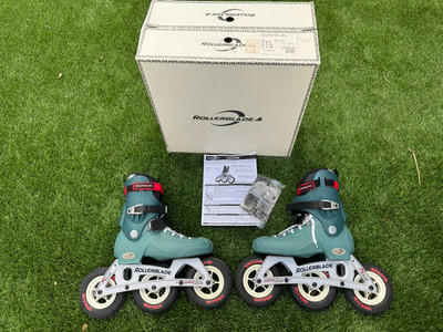 Rollerblade  COYOTE  VINTAGE Aggressive Off Road Skates US Size 11 Made in Italy
