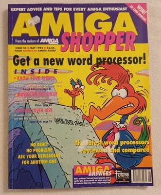 Amiga Shopper 5 / 1993 - May - Issue 25 - Britisches Computer-Magazin - Z1