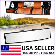 Interior Rear View 300mm Mirror Anti-glare Car Truck Panoramic Convex Wide Angle