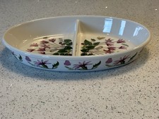 Portmerion Botanic Gardens Cyclamen Oven to Table Separator Plate