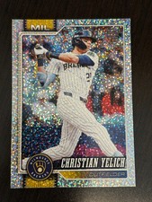 2026 Topps Series 1 - Christian Yelich #154 Celebration Confetti Foil