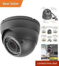 Durable 1080P CCTV Dome Camera with Varifocal Lens Day Night Monitoring