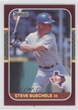 1987 Donruss Opening Day Box Set Steve Buechele #179 0b5