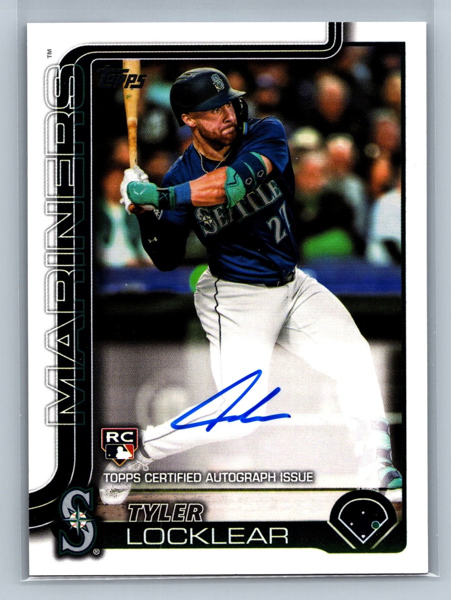 2025 Topps Series 1 Tyler Locklear Real One Auto | eBay